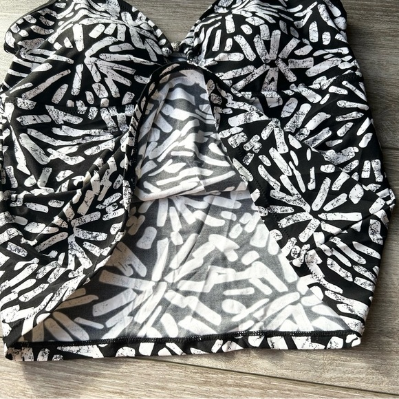 Simon Chang Stretch Tank Top Bra Included Swimwear Tankini - Picture 8 of 13